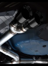 AWE Tuning Track Edition Exhaust | 3" Diameter | 4" Quad Diamond Black Tips Subaru WRX  2022-2025                                     - 3020-43979 - Image 13