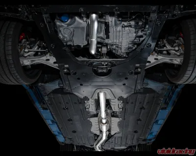 AWE Tuning Track Edition Exhaust | 3" Diameter | 4.5" Triple Chrome Silver Tips Honda Civic Type R 2023-2025 - 3020-52287