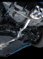 AWE Tuning Track Edition Exhaust | 3" Diameter | 4.5" Triple Chrome Silver Tips Honda Civic Type R 2023-2025                                     - 3020-52287 - Image 11