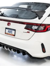 AWE Tuning Track Edition Exhaust | 3" Diameter | 4.5" Triple Chrome Silver Tips Honda Civic Type R 2023-2025                                     - 3020-52287 - Image 15