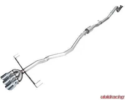 AWE Tuning Track Edition Exhaust | 4.5" Triple Chrome Silver Tips Acura Integra Type S 2024-2025 - 3020-52335