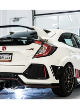 AWE Tuning Track Edition Exhaust | 3" Diameter | 4" Triple Diamond Black Tips Honda Civic Type R 2017-2021                                     - 3020-53002 - Image 2