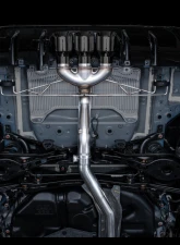 AWE Tuning Track Edition Exhaust | 3" Diameter | Triple Diamond Black Tips Honda Civic Type R 2023-2025                                     - 3020-53287 - Image 3