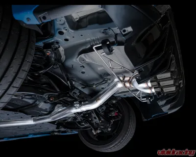 AWE Tuning Track Edition Exhaust | 3" Diameter | Triple Diamond Black Tips Honda Civic Type R 2023-2025 - 3020-53287