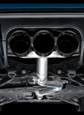AWE Tuning Track Edition Exhaust | 3" Diameter | Triple Diamond Black Tips Honda Civic Type R 2023-2025                                     - 3020-53287 - Image 10