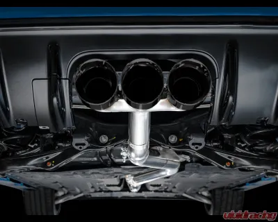 AWE Tuning Track Edition Exhaust | 3" Diameter | Triple Diamond Black Tips Honda Civic Type R 2023-2025 - 3020-53287