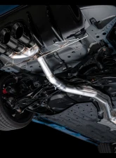 AWE Tuning Track Edition Exhaust | 3" Diameter | Triple Diamond Black Tips Honda Civic Type R 2023-2025                                     - 3020-53287 - Image 14