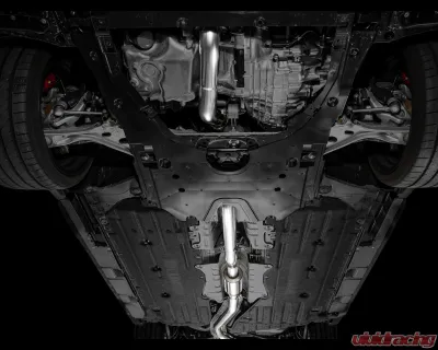 AWE Tuning Track Edition Exhaust | 4.5" Triple Diamond Black Tips Acura Integra Type S 2024-2025 - 3020-53335