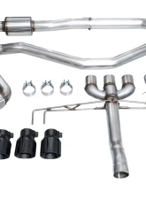 AWE Tuning Track Edition Exhaust | 4.5" Triple Diamond Black Tips Acura Integra Type S 2024-2025                                     - 3020-53335 - Image 14