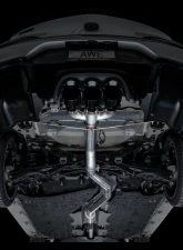 AWE Tuning Track Edition Exhaust | 4.5" Triple Diamond Black Tips Acura Integra Type S 2024-2025                                     - 3020-53335 - Image 17
