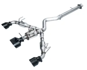 AWE Tuning Track Edition Exhaust | Diamond Black Tips Toyota GR Corolla 2023-2025