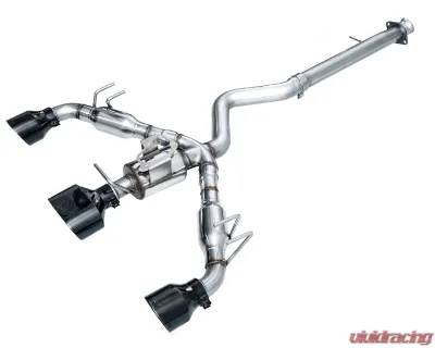 AWE Tuning Track Edition Exhaust | Diamond Black Tips Toyota GR Corolla 2023-2025 - 3020-53472