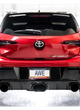 AWE Tuning Track Edition Exhaust | Diamond Black Tips Toyota GR Corolla 2023-2025                                     - 3020-53472 - Image 6