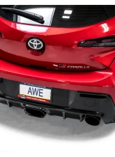 AWE Tuning Track Edition Exhaust | Diamond Black Tips Toyota GR Corolla 2023-2025                                     - 3020-53472 - Image 9