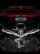 AWE Tuning Track Edition Exhaust | Diamond Black Tips Toyota GR Corolla 2023-2025                                     - 3020-53472 - Image 16