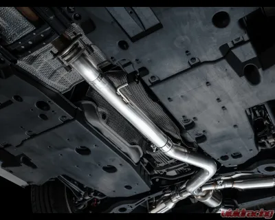 AWE Tuning Tuning Track Edition Exhaust | Chrome Silver Tips Toyota GR Corolla 2023-2025 - 3020-52472