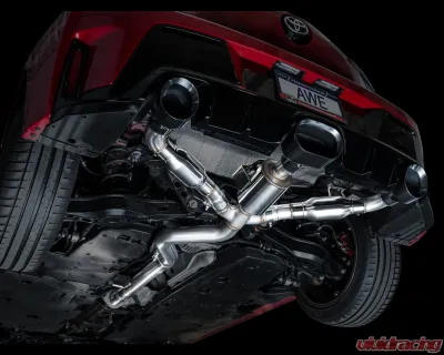 AWE Tuning Track Edition Exhaust | Diamond Black Tips Toyota GR Corolla 2023-2025 - 3020-53472