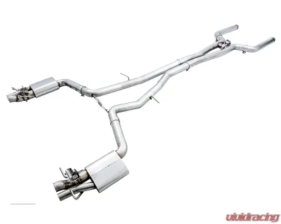 AWE Tuning SwitchPath Exhaust | 3" Diameter | No Tips Mercedes-Benz E63 AMG S 2018-2023 - 3025-31046