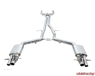 AWE Tuning SwitchPath Exhaust | 3" Diameter | No Tips Mercedes-Benz E63 AMG S 2018-2023 - 3025-31046