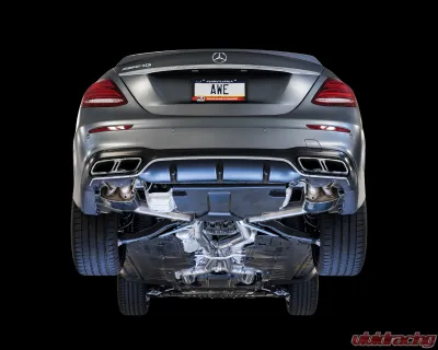 AWE Tuning SwitchPath Exhaust | 3" Diameter | No Tips Mercedes-Benz E63 AMG S 2018-2023 - 3025-31046