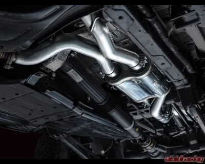 AWE Tuning SwitchPath Exhaust | 3" Diameter | Dual BashGuards | No Tips Ford Bronco Raptor 2022-2024 - 3025-31327
