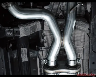 AWE Tuning SwitchPath Exhaust | 3" Diameter | Dual BashGuards | No Tips Ford Bronco Raptor 2022-2024 - 3025-31327