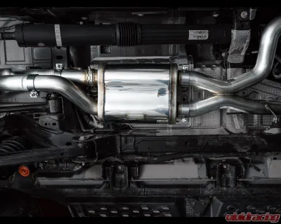 AWE Tuning SwitchPath Exhaust | 3" Diameter | Dual BashGuards | No Tips Ford Bronco Raptor 2022-2024 - 3025-31327