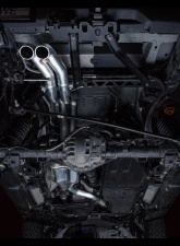 AWE Tuning SwitchPath Exhaust | 3" Diameter | Dual BashGuards | No Tips Ford Bronco Raptor 2022-2024                                     - 3025-31327 - Image 10