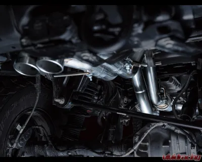AWE Tuning SwitchPath Exhaust | 3" Diameter | Dual BashGuards | No Tips Ford Bronco Raptor 2022-2024 - 3025-31327