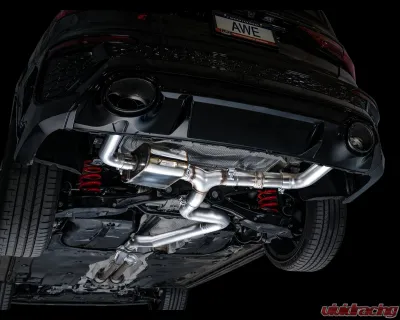 AWE Tuning SwitchPath Exhaust | 3" Diameter | No Tips Audi RS3 2022-2025 - 3025-31389
