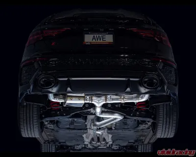 AWE Tuning SwitchPath Exhaust | 3" Diameter | No Tips Audi RS3 2022-2025 - 3025-31389