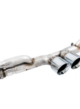 AWE Tuning SwitchPath Exhaust | 2.25" Diameter | 4" Dual Chrome Silver Tips Porsche 911 GT3 2010-2019                                     - 3025-32016 - Image 4