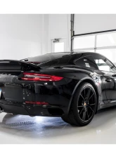 AWE Tuning SwitchPath Exhaust | 3" Diameter | 4" Dual Chrome Silver Tips Porsche 911 Carrera 2017-2019|Porsche 911 Targa 4 2017-2019                                     - 3025-32018 - Image 4