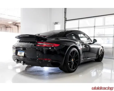 AWE Tuning SwitchPath Exhaust | 3" Diameter | 4" Dual Chrome Silver Tips Porsche 911 Carrera 2017-2019|Porsche 911 Targa 4 2017-2019 - 3025-32018