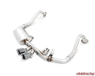 AWE Tuning SwitchPath Exhaust | 2.5" Diameter | 4" Dual Chrome Silver Tips Porsche 718 Boxster 2017-2025|Porsche 718 Cayman 2017-2025 - 3025-32020