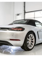 AWE Tuning SwitchPath Exhaust | 2.5" Diameter | 4" Dual Chrome Silver Tips Porsche 718 Boxster 2017-2025|Porsche 718 Cayman 2017-2025                                     - 3025-32020 - Image 2