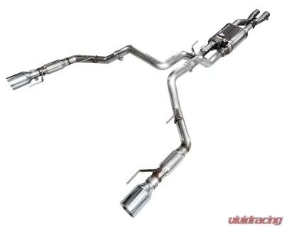 AWE Tuning SwitchPath Exhaust | 5" Chrome Silver Tips Ford F-150 Raptor 2021-2025 - 3025-32356