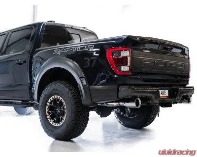 AWE Tuning SwitchPath Exhaust | 5" Chrome Silver Tips Ford F-150 Raptor 2021-2025 - 3025-32356