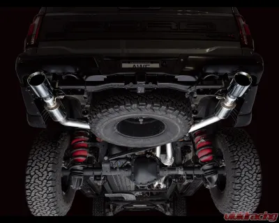 AWE Tuning SwitchPath Exhaust | 5" Chrome Silver Tips Ford F-150 Raptor R 2023-2025 - 3025-32852