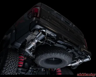 AWE Tuning SwitchPath Exhaust | 5" Chrome Silver Tips Ford F-150 Raptor R 2023-2025 - 3025-32852