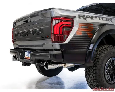 AWE Tuning SwitchPath Exhaust | 5" Chrome Silver Tips Ford F-150 Raptor R 2023-2025 - 3025-32852