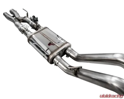AWE Tuning SwitchPath Exhaust | 5" Chrome Silver Tips Ford F-150 Raptor R 2023-2025 - 3025-32852
