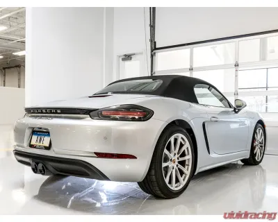 AWE Tuning SwitchPath Exhaust | 2.5" Diameter | 4" Dual Diamond Black Tips Porsche 718 Boxster 2017-2025|Porsche 718 Cayman 2017-2021 - 3025-33020
