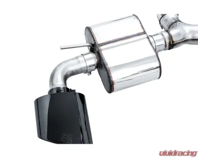 AWE Tuning SwitchPath Exhaust | 3" Diameter | 3" Dual Diamond Black RS-Style Tips Audi RS3 2017-2020 - 3025-33034