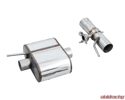 AWE Tuning SwitchPath Exhaust | 3" Diameter | 3" Dual Diamond Black RS-Style Tips Audi RS3 2017-2020 - 3025-33034