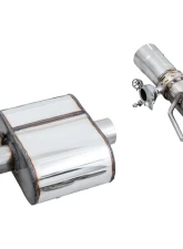 AWE Tuning SwitchPath Exhaust | 3" Diameter | 3" Dual Diamond Black RS-Style Tips Audi RS3 2017-2020                                     - 3025-33034 - Image 4