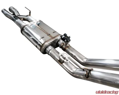 AWE Tuning SwitchPath Exhaust | 5" Diamond Black Tips Ford F-150 Raptor 2021-2025 - 3025-33356