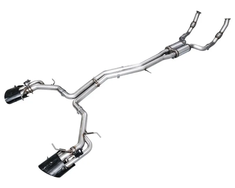 AWE Tuning SwitchPath Exhaust | 3" Diameter | 9.25" Dual Diamond Black RS-Style Tips - 3025-33776