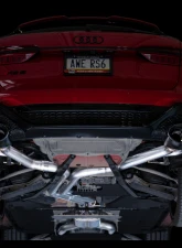 AWE Tuning SwitchPath Exhaust | 3" Diameter | 9.25" Dual Diamond Black RS-Style Tips Audi RS6 Avant  2021-2023                                     - 3025-33776 - Image 2