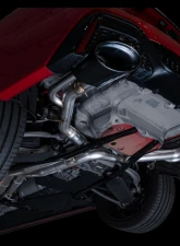 AWE Tuning SwitchPath Exhaust | 3" Diameter | 9.25" Dual Diamond Black RS-Style Tips Audi RS6 Avant  2021-2023                                     - 3025-33776 - Image 6